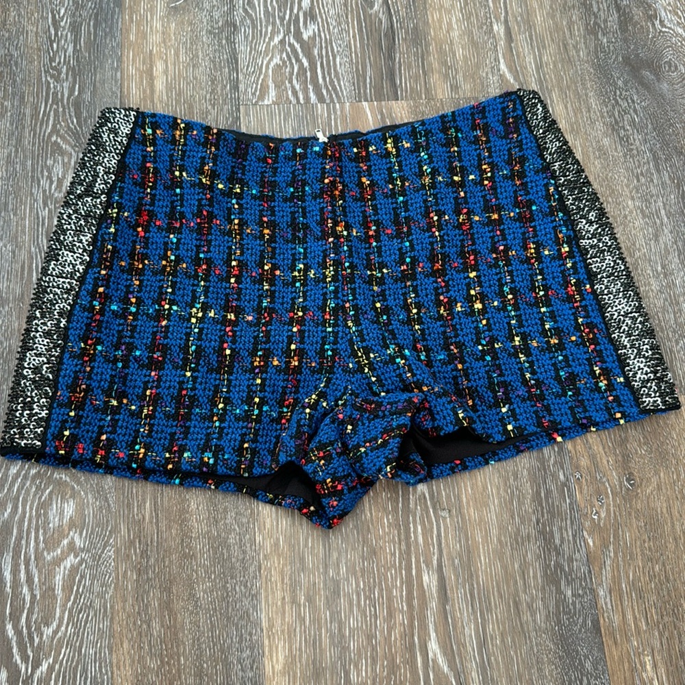 Multicolored Tweed Shorts